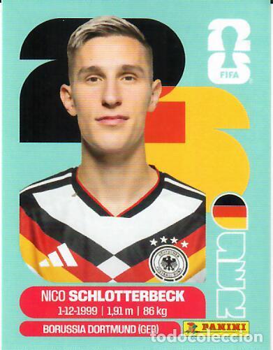 Cromos de f&uacute;tbol: CROMO PANINI MUNDIAL WORLD CUP 2026 - GER5 GER 5 - SCHLOTTERBECK - ALEMANIA