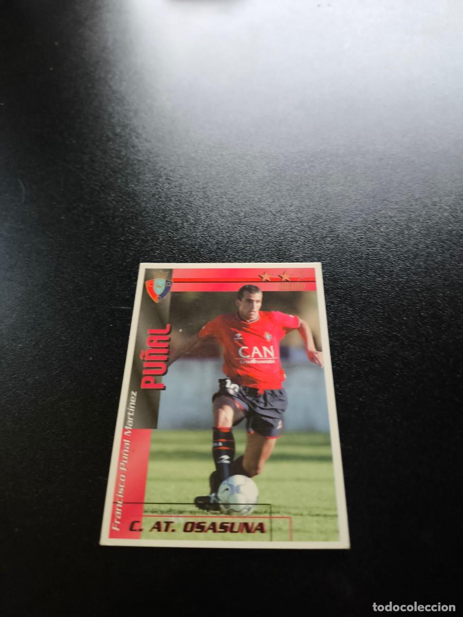 Cromos de f&uacute;tbol: Pu&ntilde;al OSASUNA FUTBOL MATCH TOTAL LIGA 2002 2003 02 03 NO PANINI ESTE ADRENALYN
