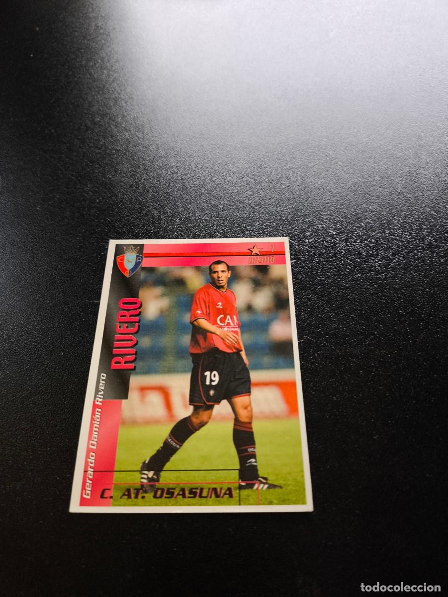 Cromos de f&uacute;tbol: Rivero OSASUNA FUTBOL MATCH TOTAL LIGA 2002 2003 02 03 NO PANINI ESTE ADRENALYN
