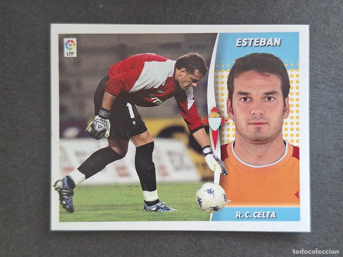 Cromos de f&uacute;tbol: L6 ESTEBAN CELTA DE VIGO LIGA ESTE 2006 2007 06 07 NUNCA PEGADO SIN PEGAR