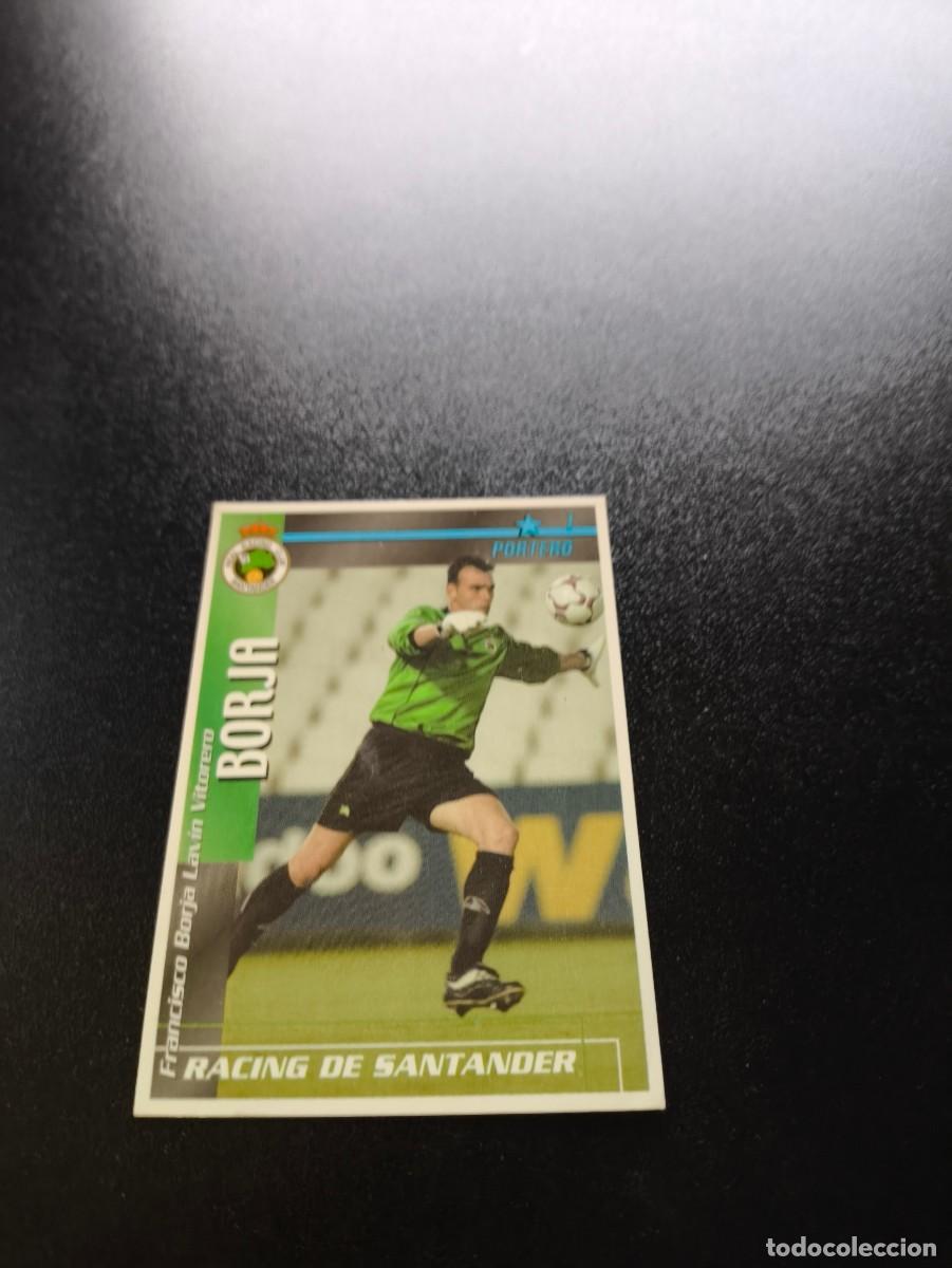 Cromos de f&uacute;tbol: Borja RACING DE SANTANDER FUTBOL MATCH TOTAL LIGA 2002 2003 02 03 NO PANINI ESTE ADRENALYN
