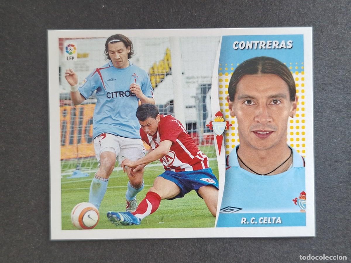 Figurine di Calcio: L6 CONTRERAS CELTA DE VIGO LIGA ESTE 2006 2007 06 07 NUNCA PEGADO SIN PEGAR