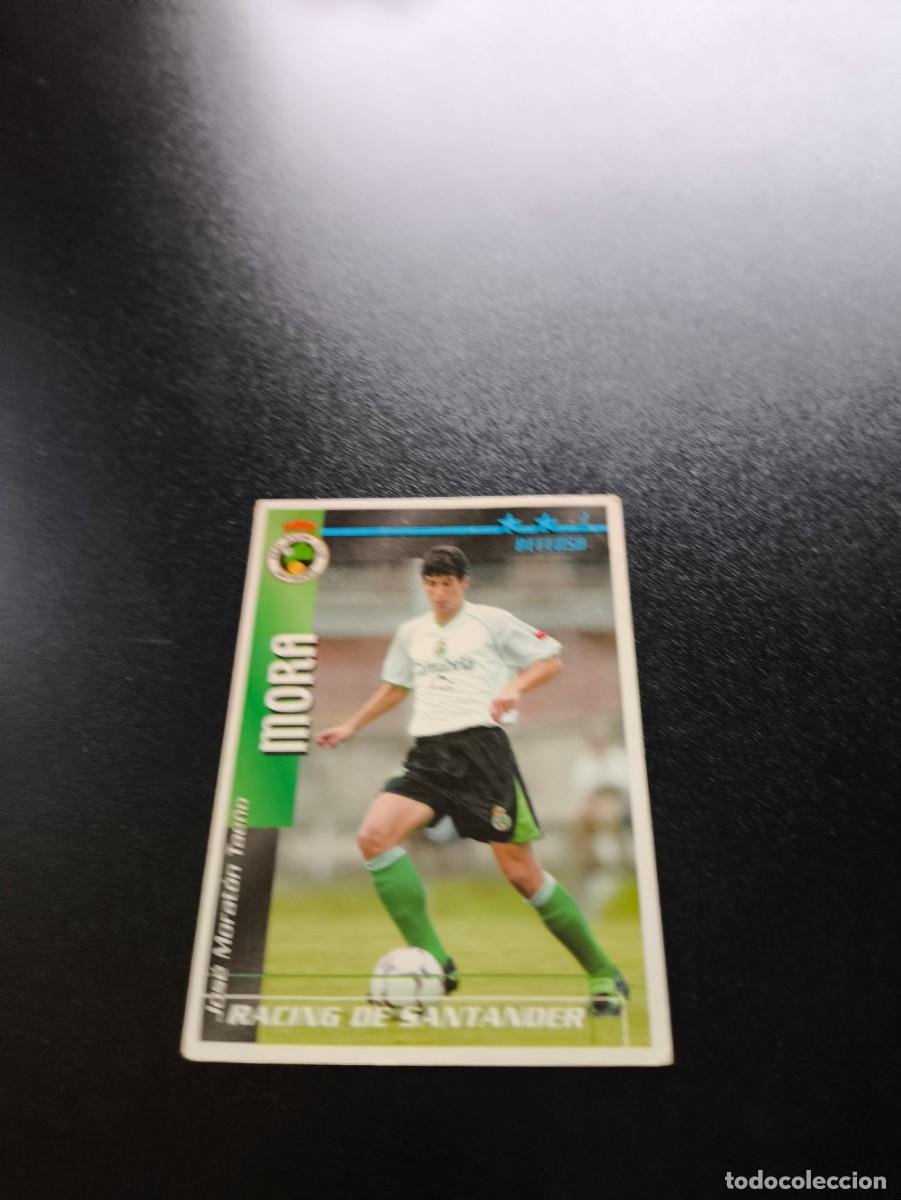 Figurine di Calcio: Mora RACING DE SANTANDER FUTBOL MATCH TOTAL LIGA 2002 2003 02 03 NO PANINI ESTE ADRENALYN
