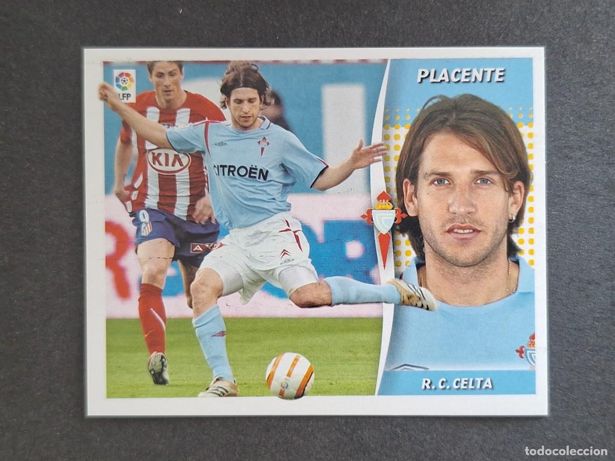 Figurine di Calcio: L6 PLACENTE CELTA DE VIGO LIGA ESTE 2006 2007 06 07 NUNCA PEGADO SIN PEGAR