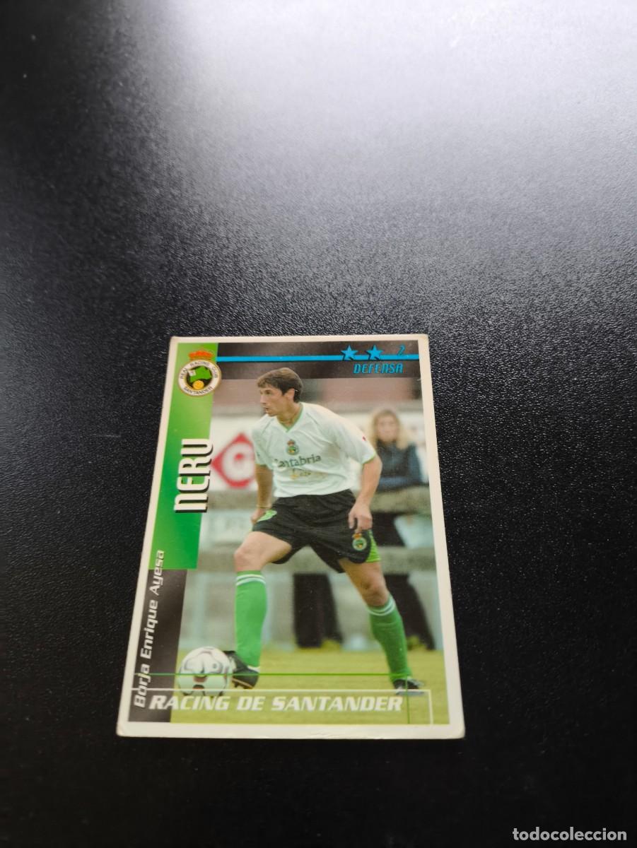 Figurine di Calcio: Neru RACING DE SANTANDER FUTBOL MATCH TOTAL LIGA 2002 2003 02 03 NO PANINI ESTE ADRENALYN