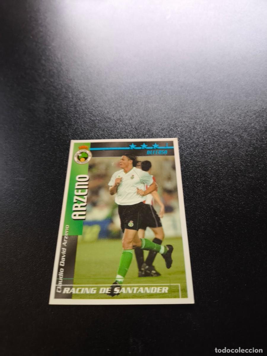 Figurine di Calcio: Arzeno RACING DE SANTANDER FUTBOL MATCH TOTAL LIGA 2002 2003 02 03 NO PANINI ESTE ADRENALYN