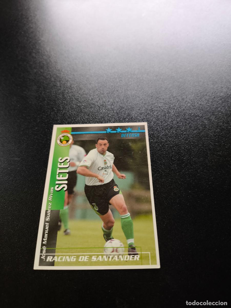 Cartes &agrave; collectionner de Football: Sietes RACING DE SANTANDER FUTBOL MATCH TOTAL LIGA 2002 2003 02 03 NO PANINI ESTE ADRENALYN