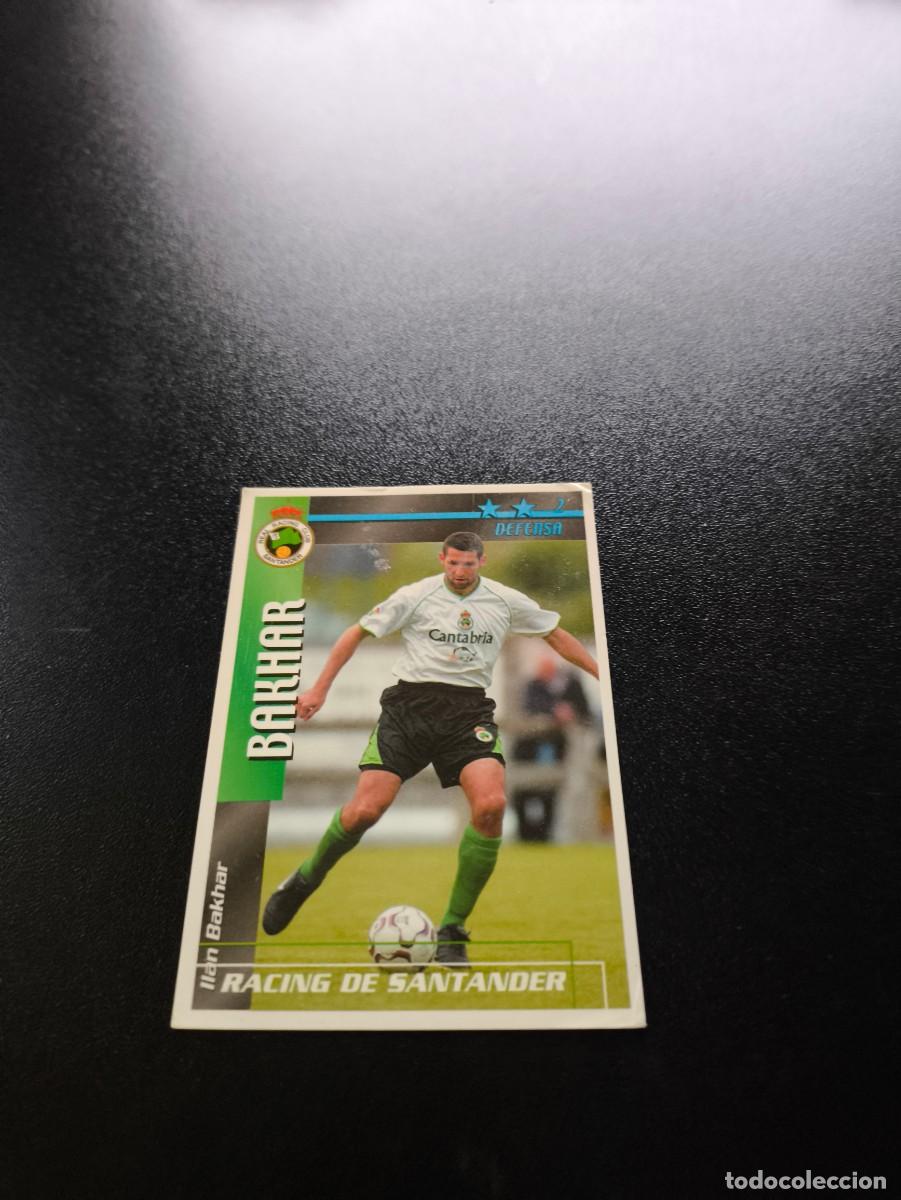 Cartes &agrave; collectionner de Football: Bachar RACING DE SANTANDER FUTBOL MATCH TOTAL LIGA 2002 2003 02 03 NO PANINI ESTE ADRENALYN