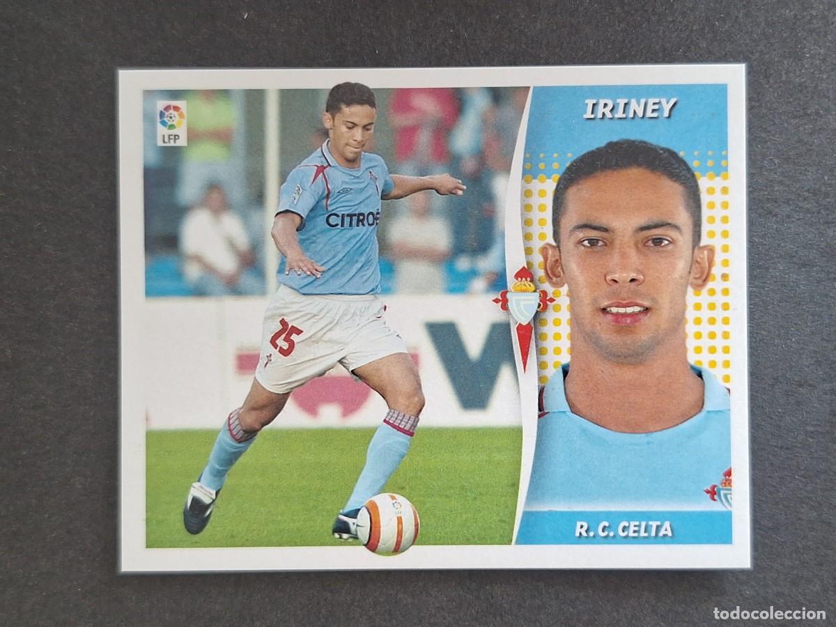 Cartes &agrave; collectionner de Football: L6 IRINEY CELTA DE VIGO LIGA ESTE 2006 2007 06 07 NUNCA PEGADO SIN PEGAR
