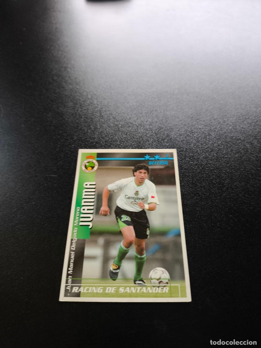 Cartes &agrave; collectionner de Football: Juanma RACING DE SANTANDER FUTBOL MATCH TOTAL LIGA 2002 2003 02 03 NO PANINI ESTE ADRENALYN