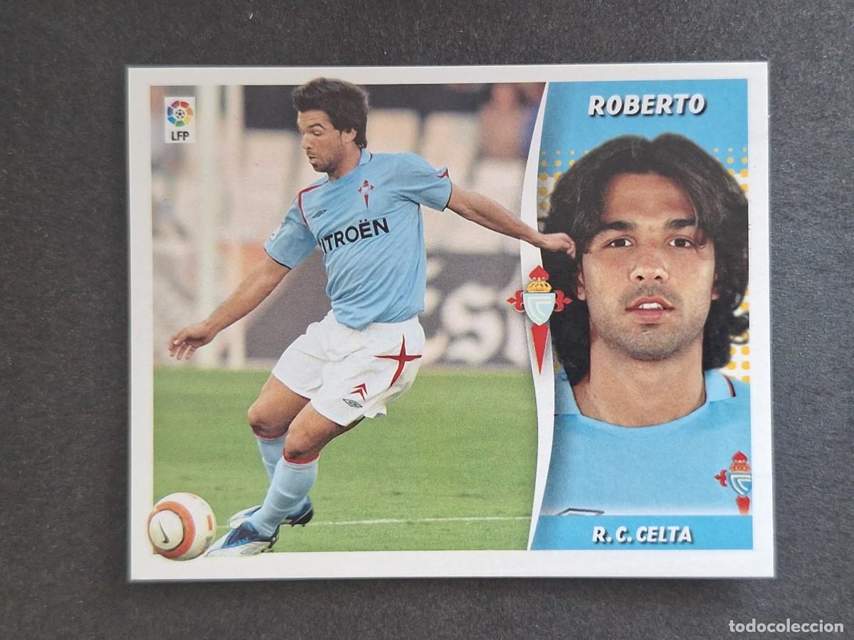 Cartes &agrave; collectionner de Football: L6 ROBERTO CELTA DE VIGO LIGA ESTE 2006 2007 06 07 NUNCA PEGADO SIN PEGAR