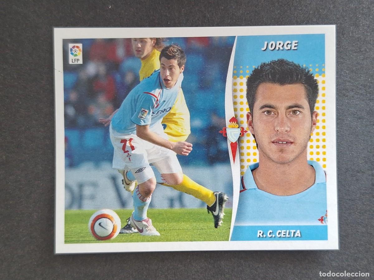 Cartes &agrave; collectionner de Football: L6 JORGE CELTA DE VIGO LIGA ESTE 2006 2007 06 07 NUNCA PEGADO SIN PEGAR