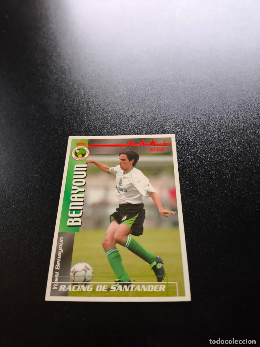 Cartes &agrave; collectionner de Football: Benayoun RACING DE SANTANDER FUTBOL MATCH TOTAL LIGA 2002 2003 02 03 NO PANINI ESTE ADRENALYN