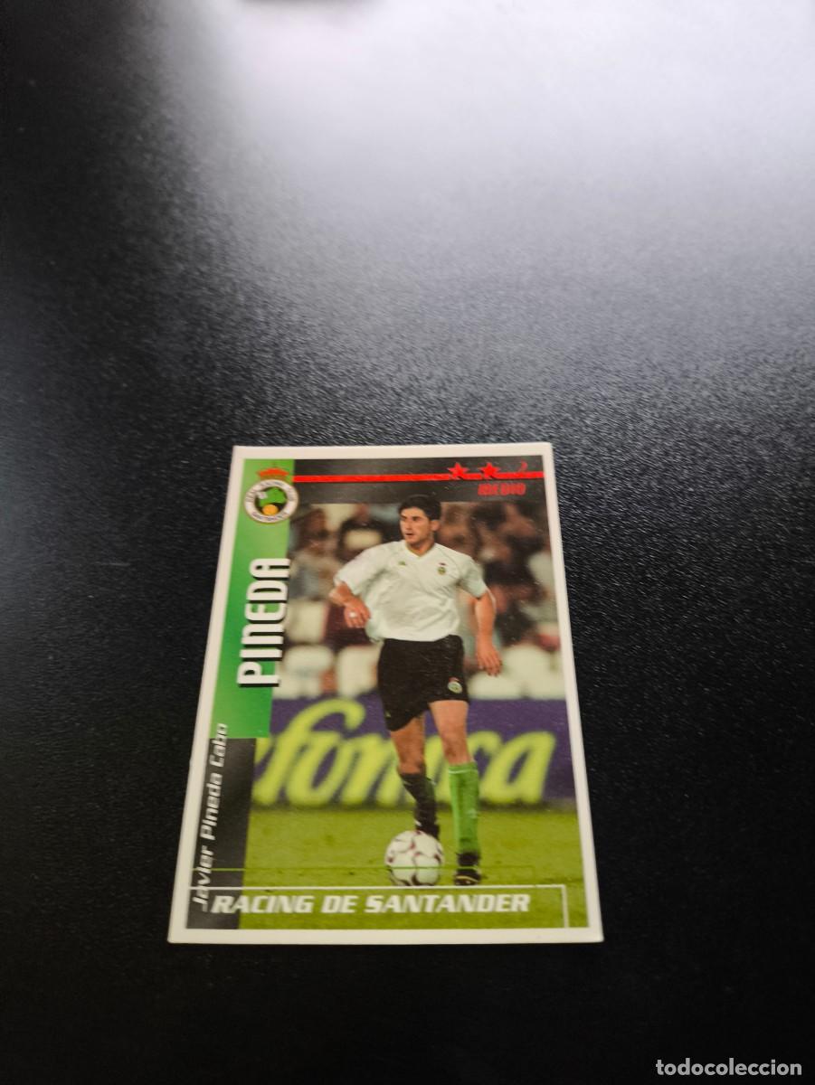 Cromos de f&uacute;tbol: Pineda RACING DE SANTANDER FUTBOL MATCH TOTAL LIGA 2002 2003 02 03 NO PANINI ESTE ADRENALYN