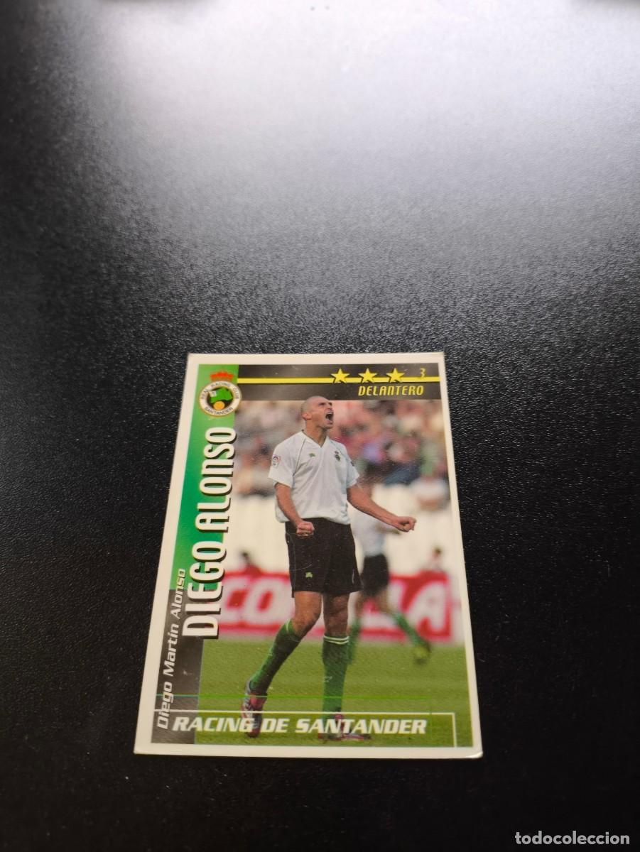 Cromos de f&uacute;tbol: Diego Alonso RACING DE SANTANDER FUTBOL MATCH TOTAL LIGA 2002 2003 02 03 NO PANINI ESTE ADRENALYN