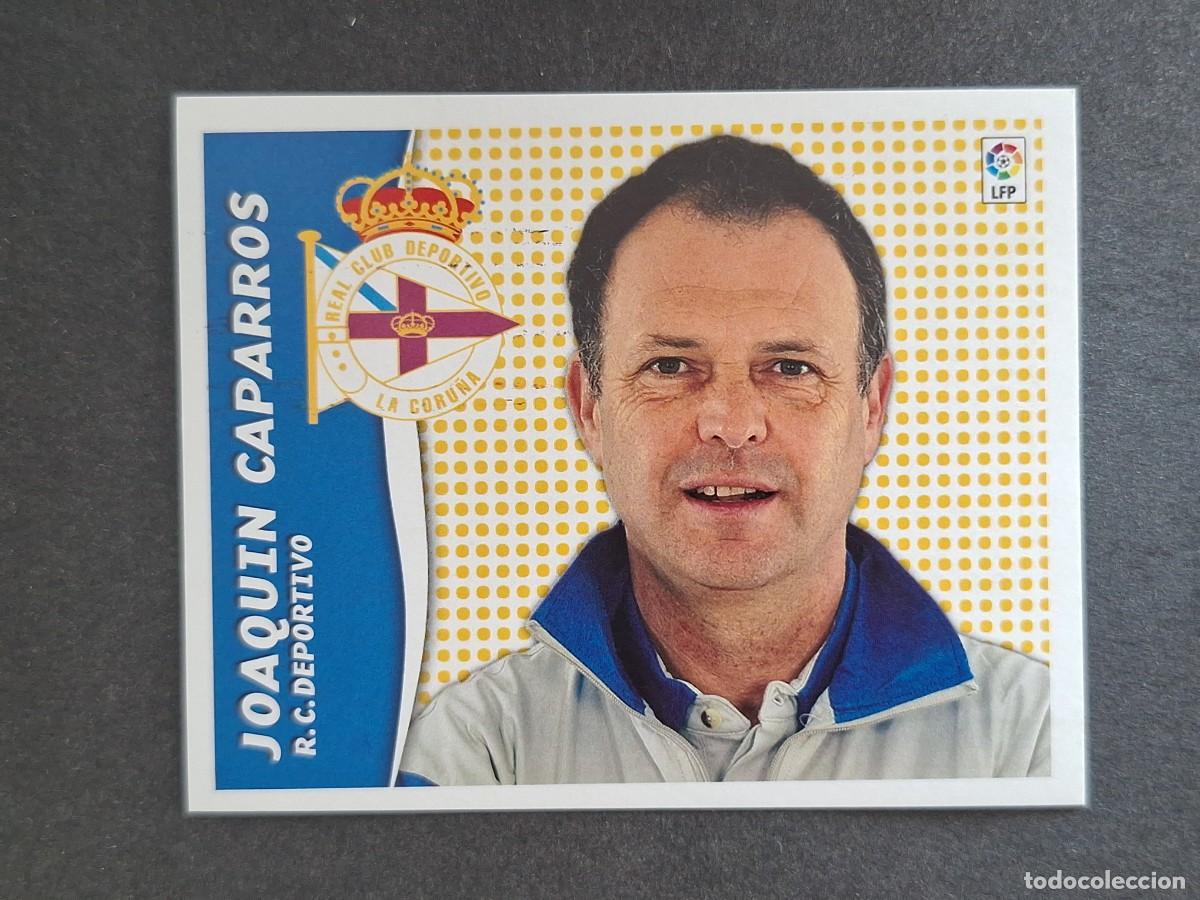 Cromos de f&uacute;tbol: L6 CAPARROS ENTRENADOR DEPORTIVO DE LA CORU&Ntilde;A LIGA ESTE 2006 2007 06 07 NUNCA PEGADO SIN PEGAR
