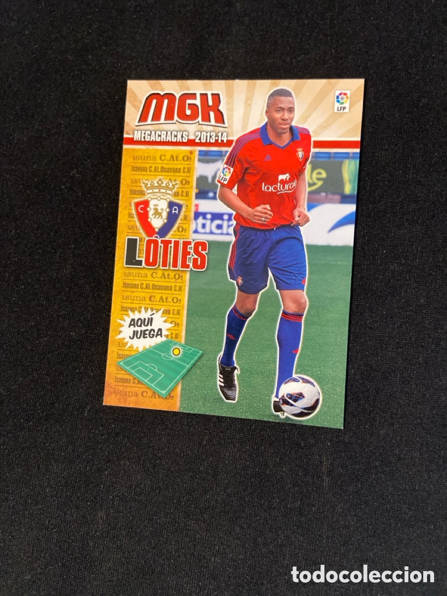 Cromos de f&uacute;tbol: LOTIES 438 NUEVO FICHAJE (OSASUNA)