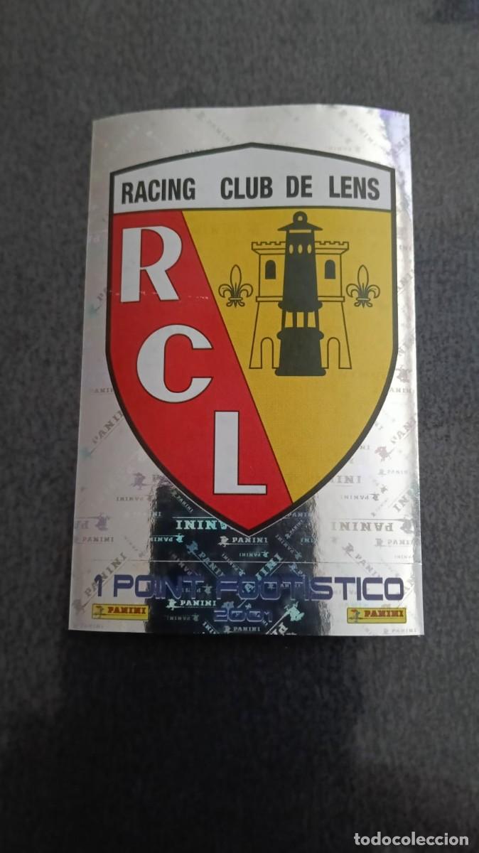 Cromos de f&uacute;tbol: Panini Ligue 1 Foot 2001 Escudo Racing Club de Lens 77