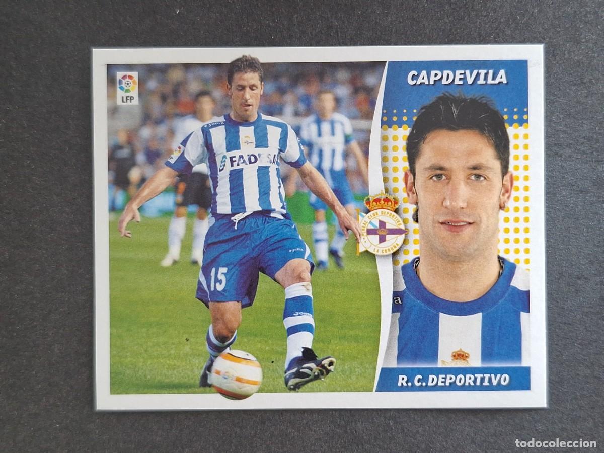 Cromos de f&uacute;tbol: L6 CAPDEVILA DEPORTIVO DE LA CORU&Ntilde;A LIGA ESTE 2006 2007 06 07 NUNCA PEGADO SIN PEGAR