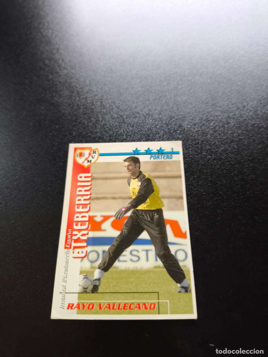 Cromos de f&uacute;tbol: Imanol Etxeberr&iacute;a RAYO VALLECANO FUTBOL MATCH TOTAL LIGA 2002 2003 02 03 NO PANINI ESTE ADRENALYN