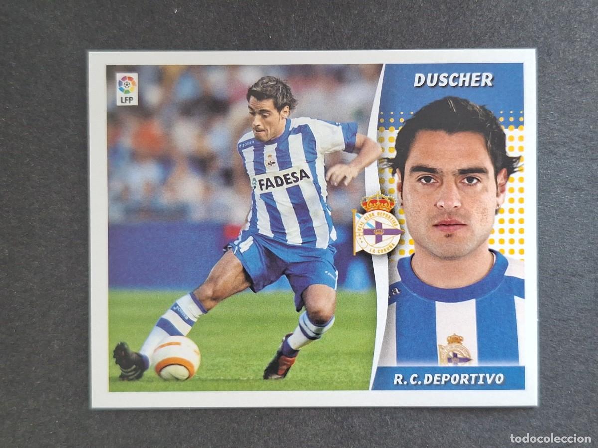 Cartes &agrave; collectionner de Football: L6 DUSCHER DEPORTIVO DE LA CORU&Ntilde;A LIGA ESTE 2006 2007 06 07 NUNCA PEGADO SIN PEGAR