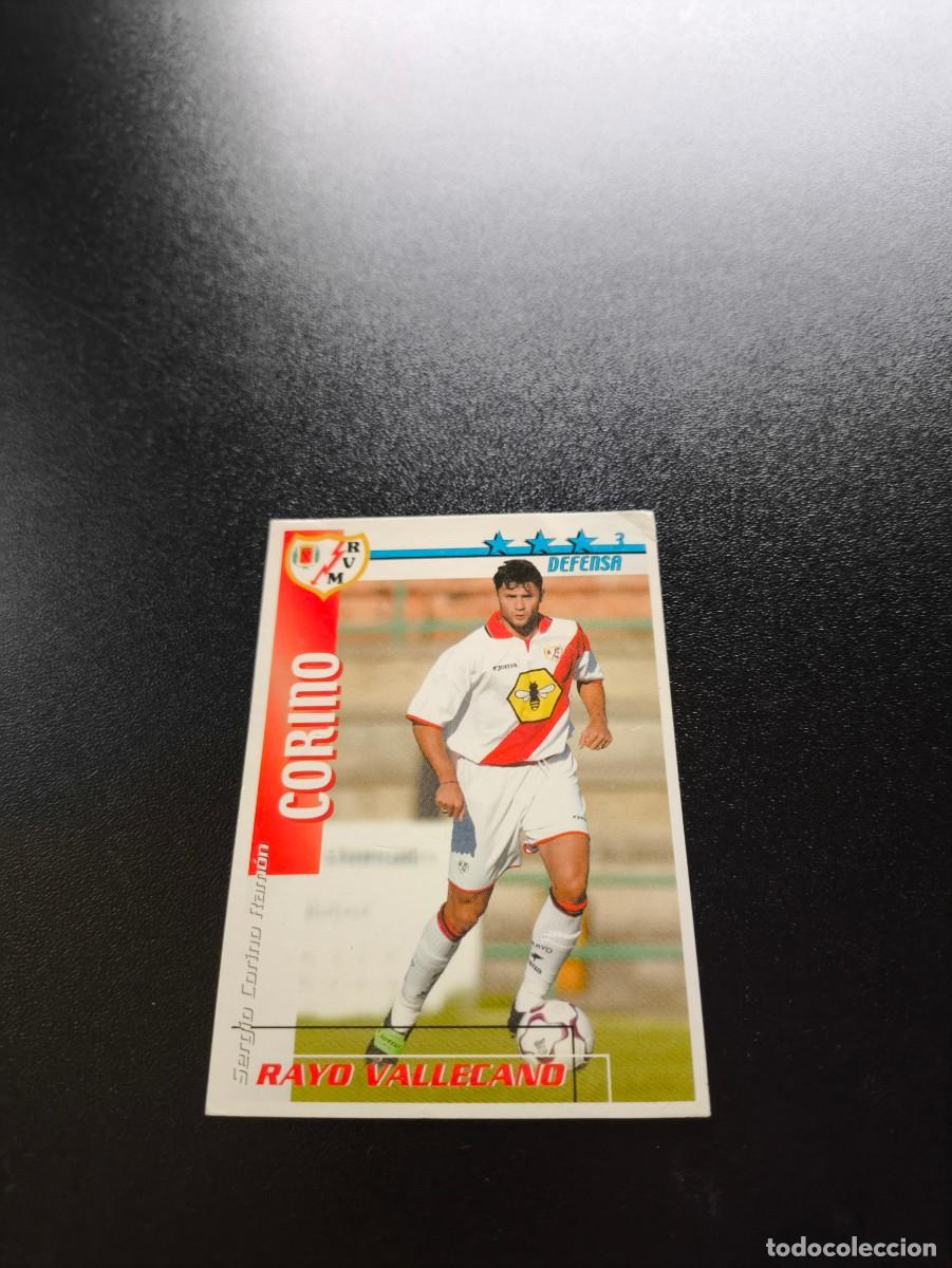 Cartes &agrave; collectionner de Football: Corino RAYO VALLECANO FUTBOL MATCH TOTAL LIGA 2002 2003 02 03 NO PANINI ESTE ADRENALYN