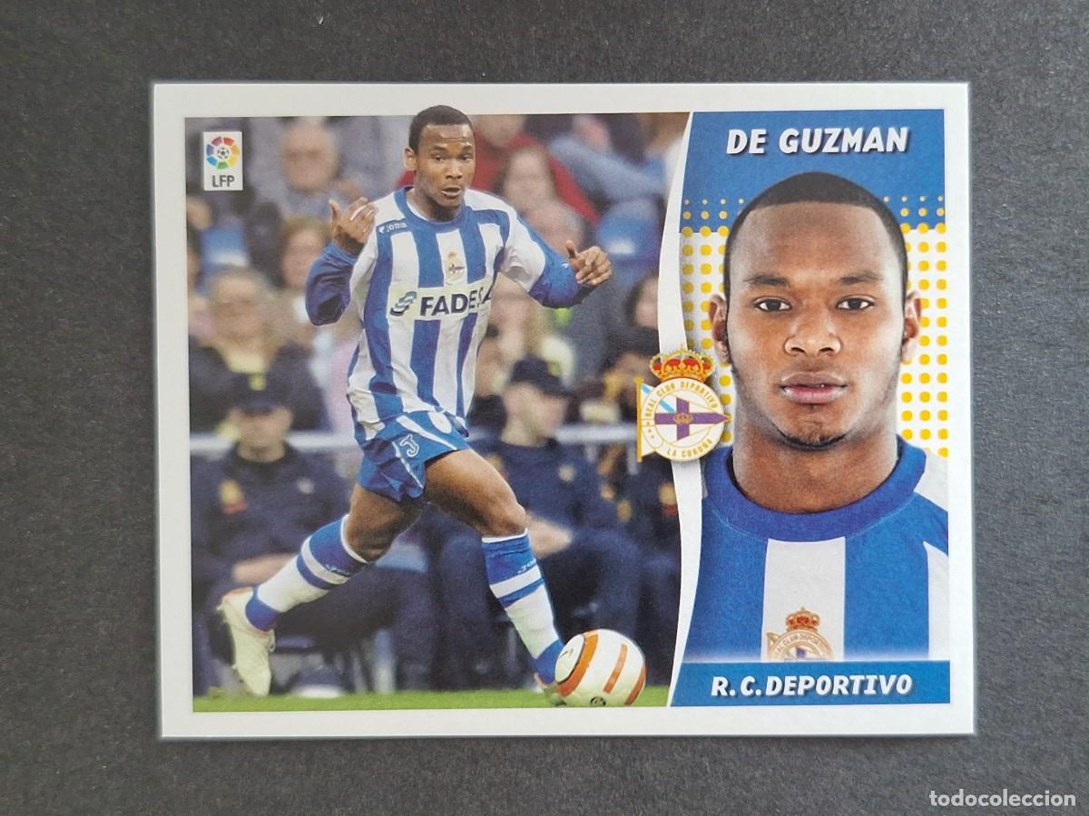 Cartes &agrave; collectionner de Football: L6 DE GUZMAN DEPORTIVO DE LA CORU&Ntilde;A LIGA ESTE 2006 2007 06 07 NUNCA PEGADO SIN PEGAR
