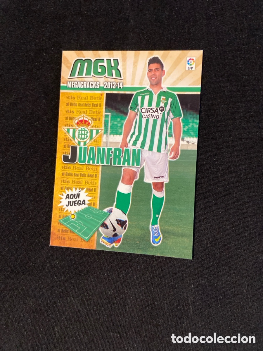 Cartes &agrave; collectionner de Football: JUANFRAN NUEVO FICHAJE 440 (BETIS)