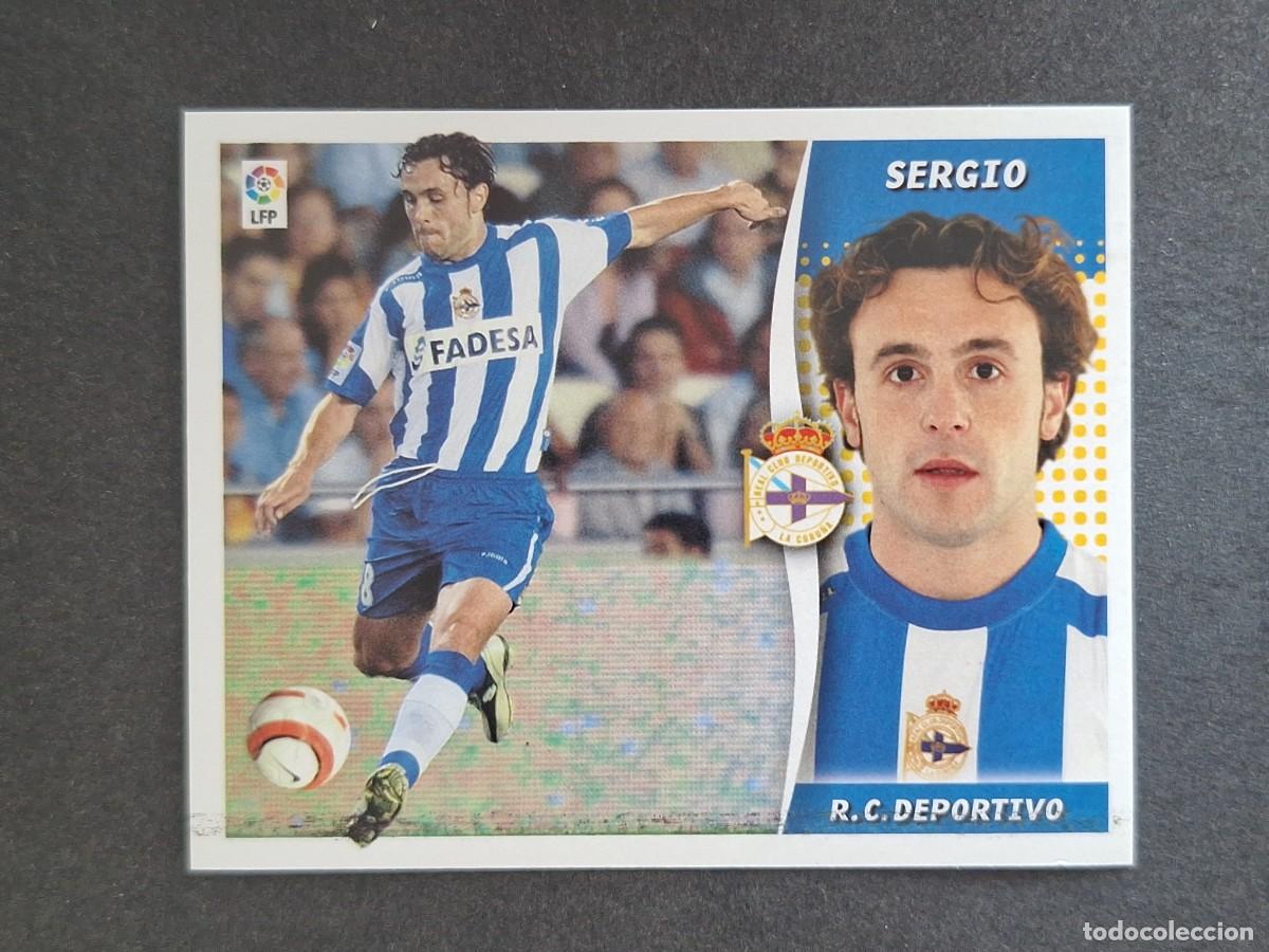 Cartes &agrave; collectionner de Football: L6 SERGIO DEPORTIVO DE LA CORU&Ntilde;A LIGA ESTE 2006 2007 06 07 NUNCA PEGADO SIN PEGAR