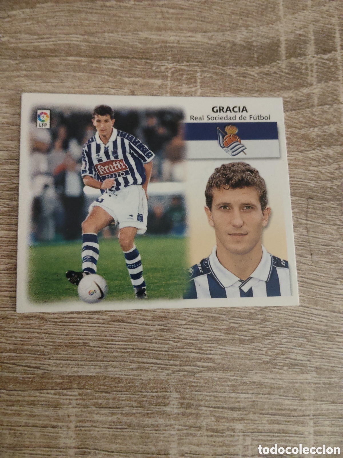 Cromos de f&uacute;tbol: Gracia baja Real Sociedad liga 1999 2000 99 00 ediciones este nuevo