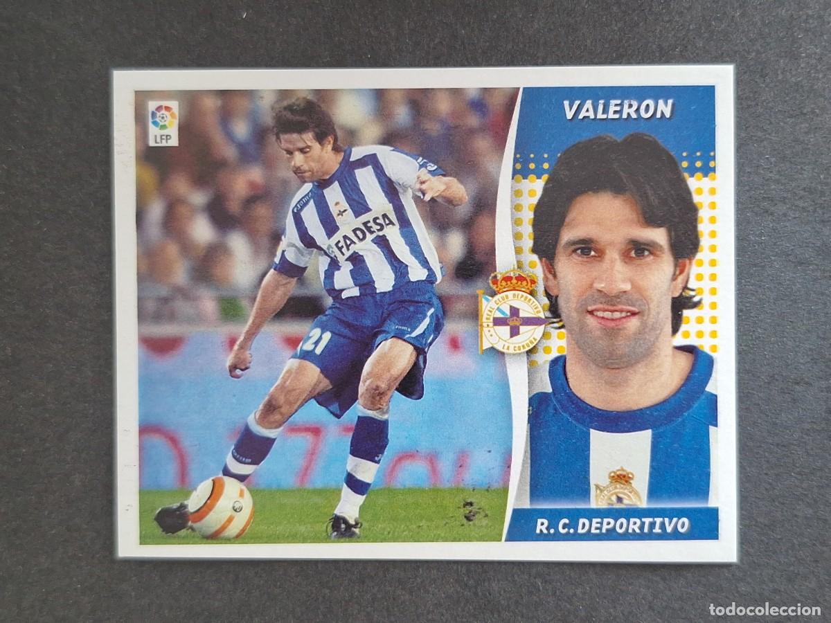 Cartes &agrave; collectionner de Football: L6 VALERON DEPORTIVO DE LA CORU&Ntilde;A LIGA ESTE 2006 2007 06 07 NUNCA PEGADO SIN PEGAR