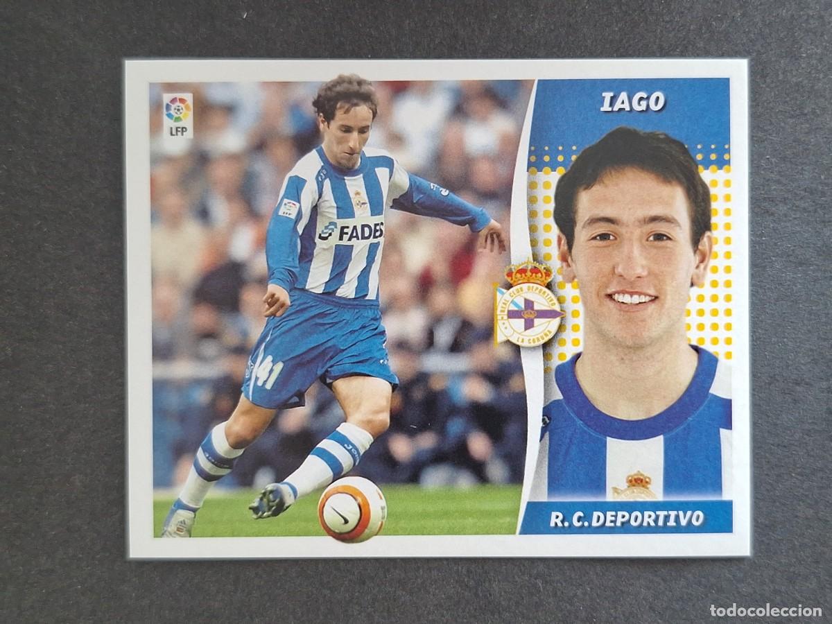 Cartes &agrave; collectionner de Football: L6 IAGO DEPORTIVO DE LA CORU&Ntilde;A LIGA ESTE 2006 2007 06 07 NUNCA PEGADO SIN PEGAR