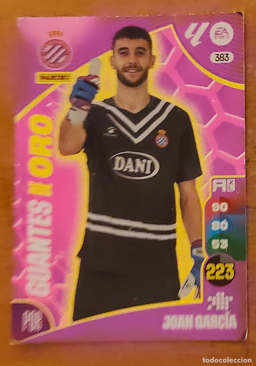 Cartes &agrave; collectionner de Football: 383 JOAN GARCIA ESPANYOL GUANTES DE ORO ⚽ PANINI LIGA ADRENALYN XL 2024 2025 24 25