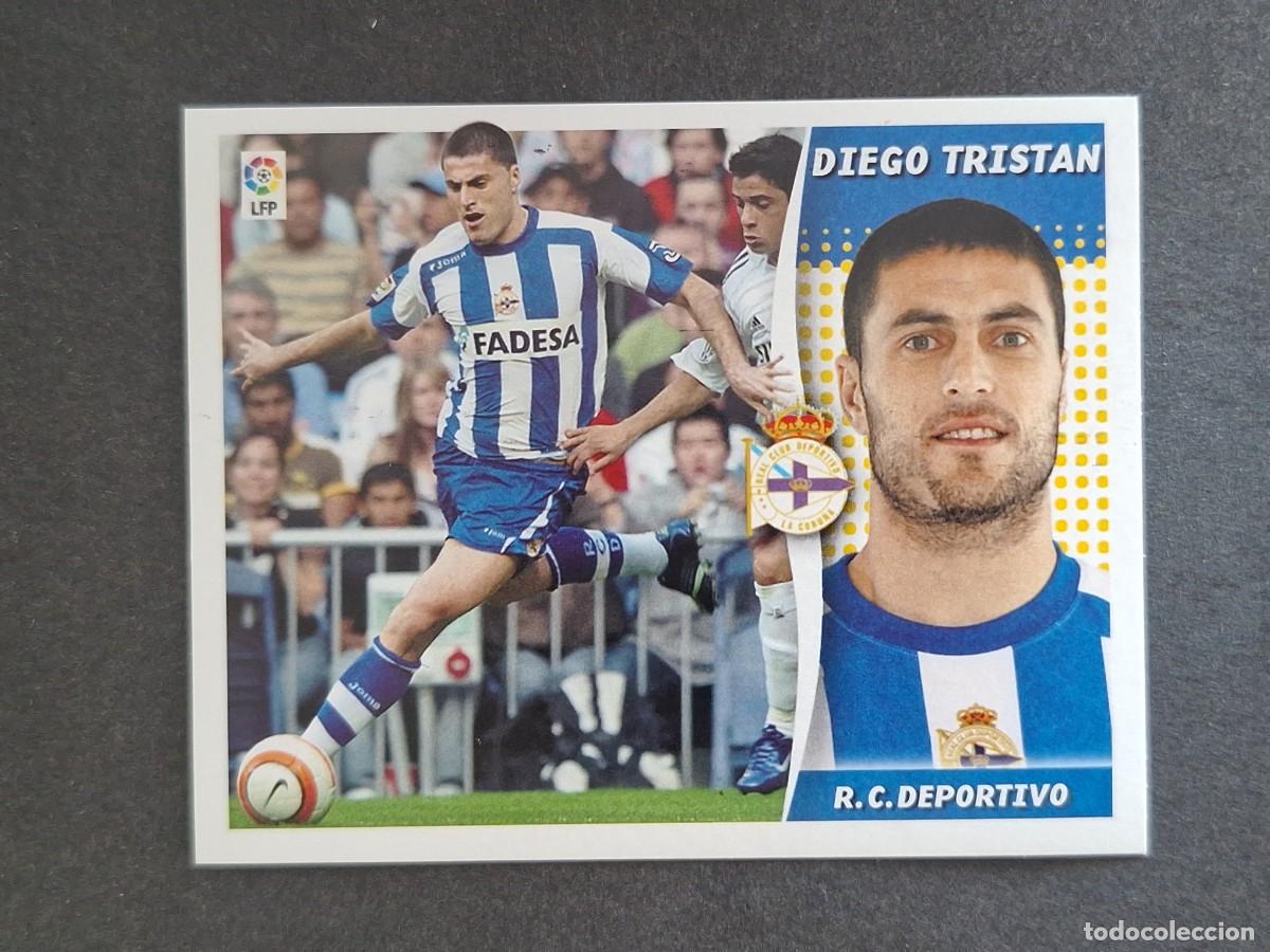Cartes &agrave; collectionner de Football: L6 DIEGO TRISTAN DEPORTIVO DE LA CORU&Ntilde;A LIGA ESTE 2006 2007 06 07 NUNCA PEGADO SIN PEGAR