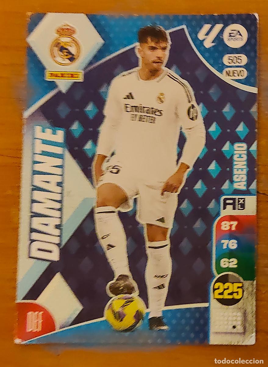 Figurine di Calcio: RAUL ASENCIO #505 NUEVO DIAMANTE 2024-25 CROMO PANINI ADRENALYN XL LA LIGA 24/25