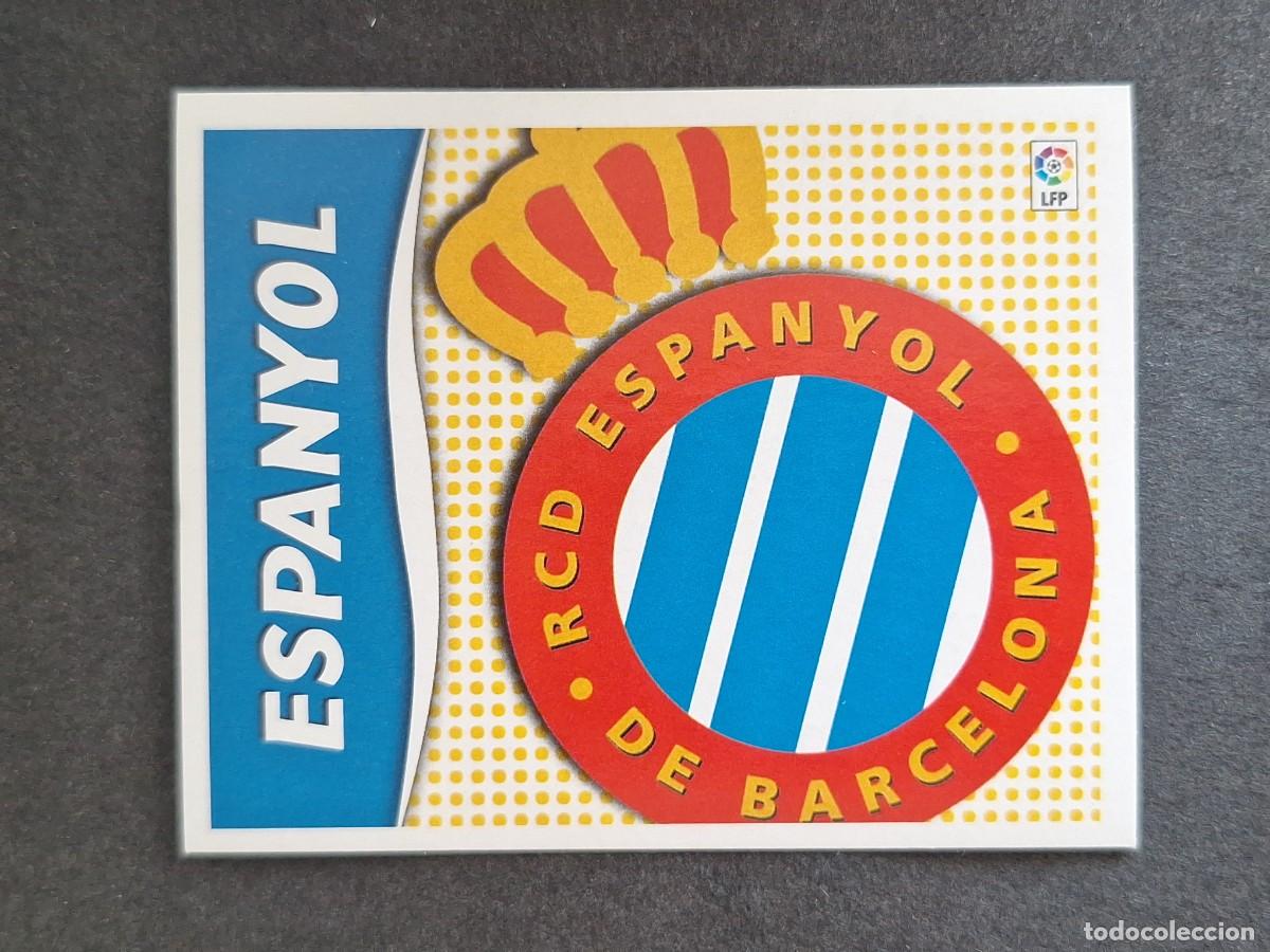 Figurine di Calcio: L6 ESCUDO R. C. D. ESPA&Ntilde;OL LIGA ESTE 2006 2007 06 07 NUNCA PEGADO SIN PEGAR