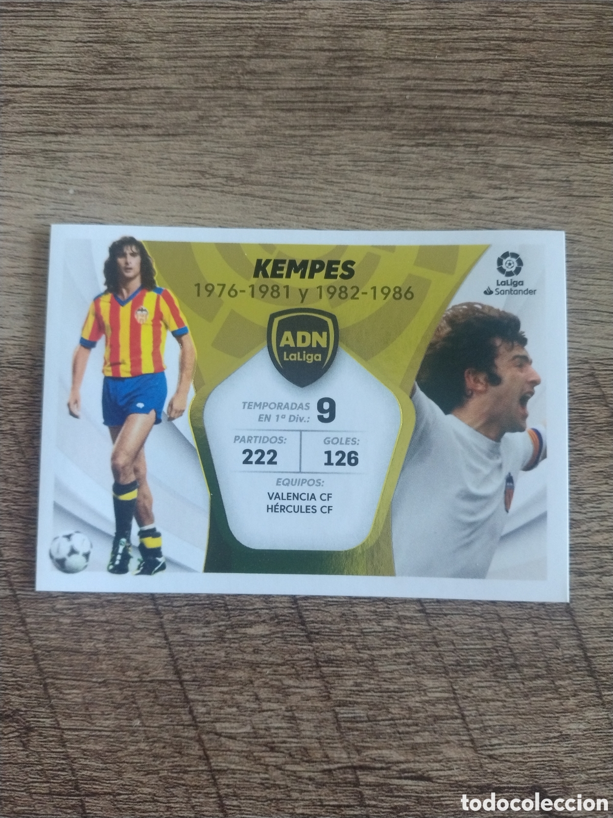 Cromos de f&uacute;tbol: Liga Este 2021-22 ADN LaLiga 17 Kempes