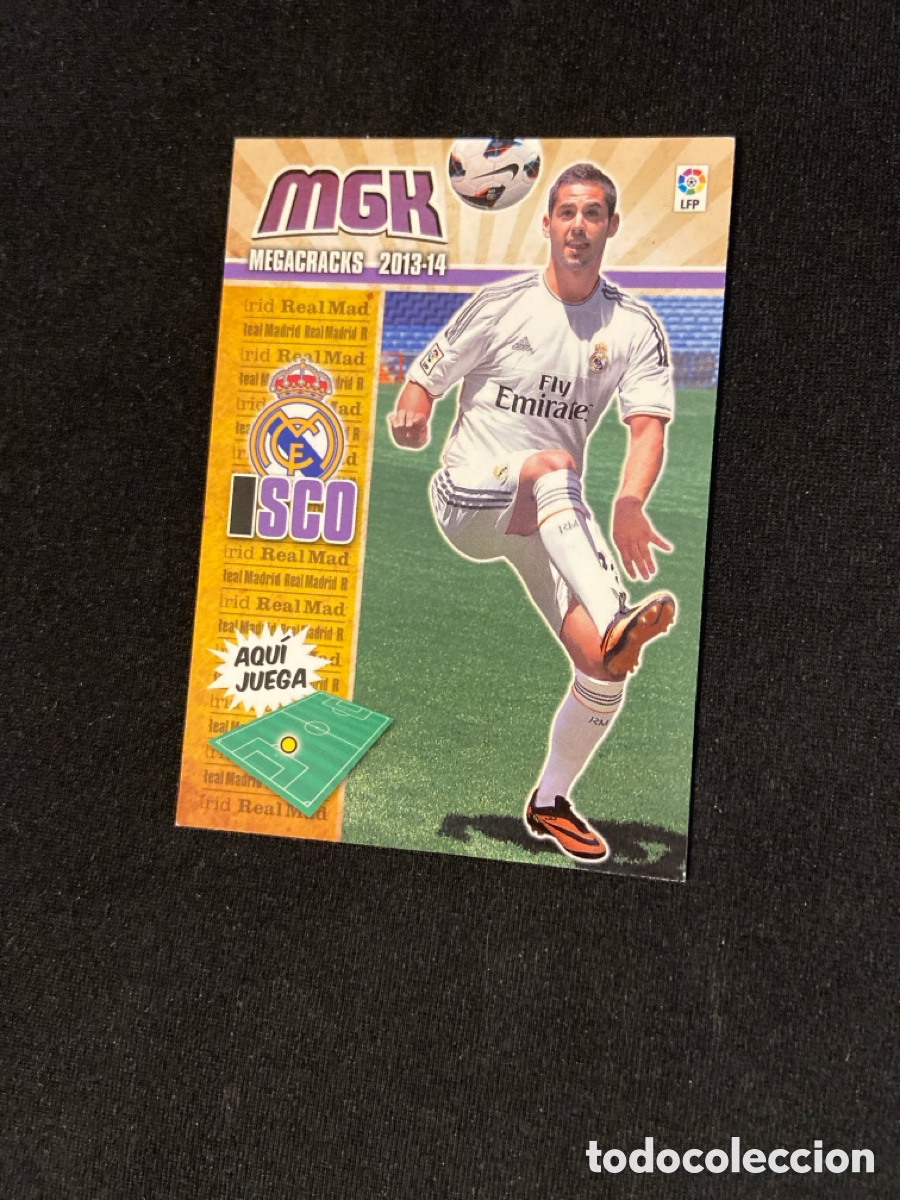 Cromos de f&uacute;tbol: ISCO 443 NUEVO FICHAJE (REAL MADRID)