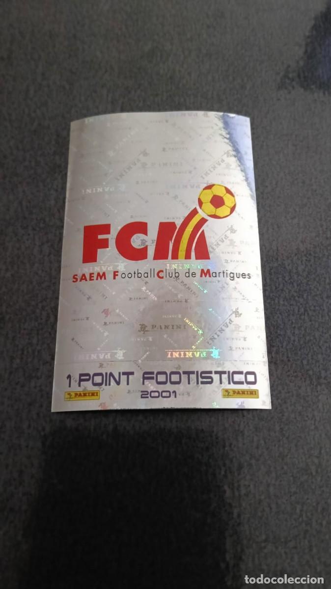 Cromos de f&uacute;tbol: Panini Ligue 1 Foot 2001 Escudo Football Club de Martigues 391