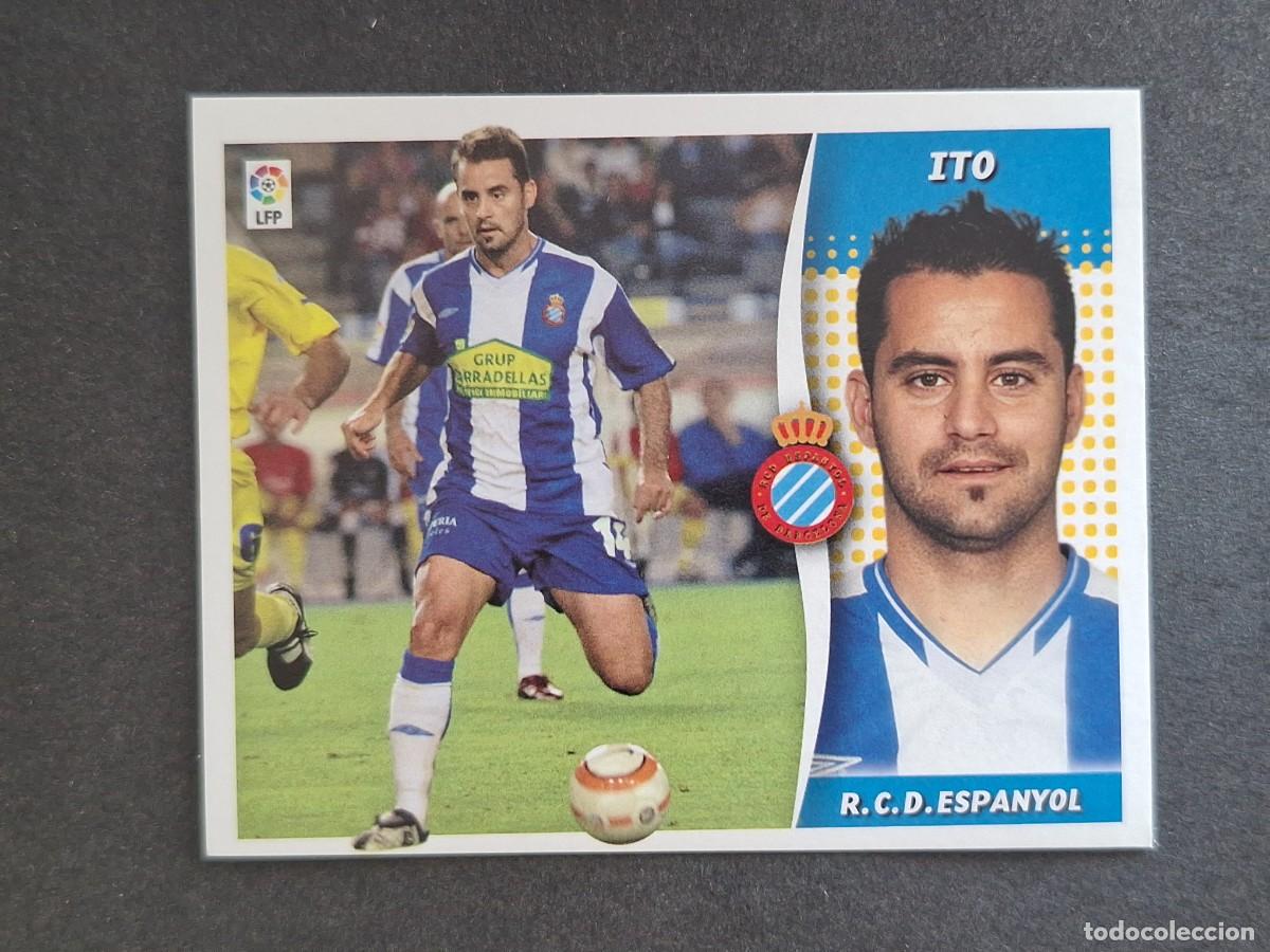 Cromos de f&uacute;tbol: L6 ITO R. C. D. ESPA&Ntilde;OL LIGA ESTE 2006 2007 06 07 NUNCA PEGADO SIN PEGAR