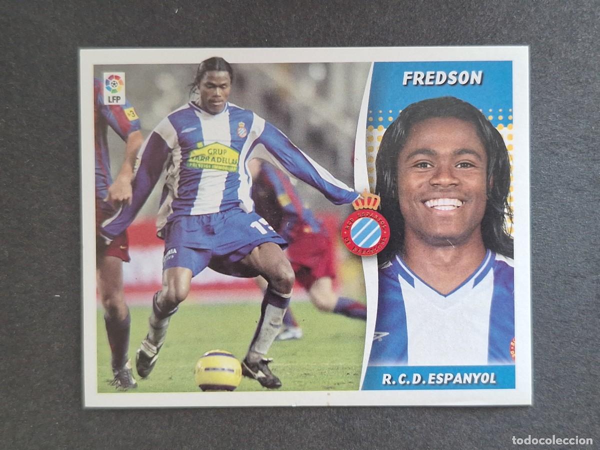 Fu&szlig;ball-Sticker: L6 FREDSON R. C. D. ESPA&Ntilde;OL LIGA ESTE 2006 2007 06 07 NUNCA PEGADO SIN PEGAR