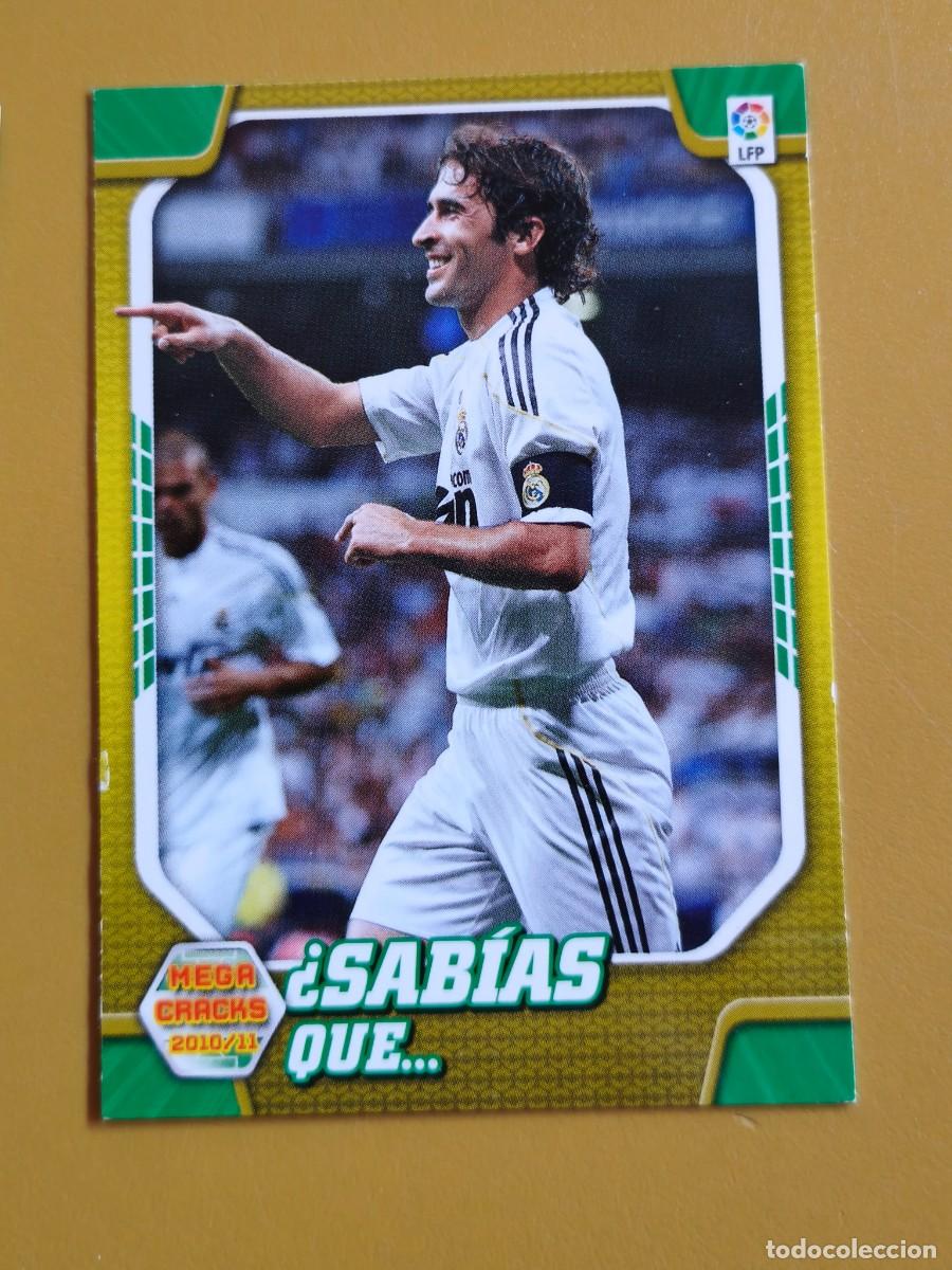 Fu&szlig;ball-Sticker: raul, 2010 11 sabias que