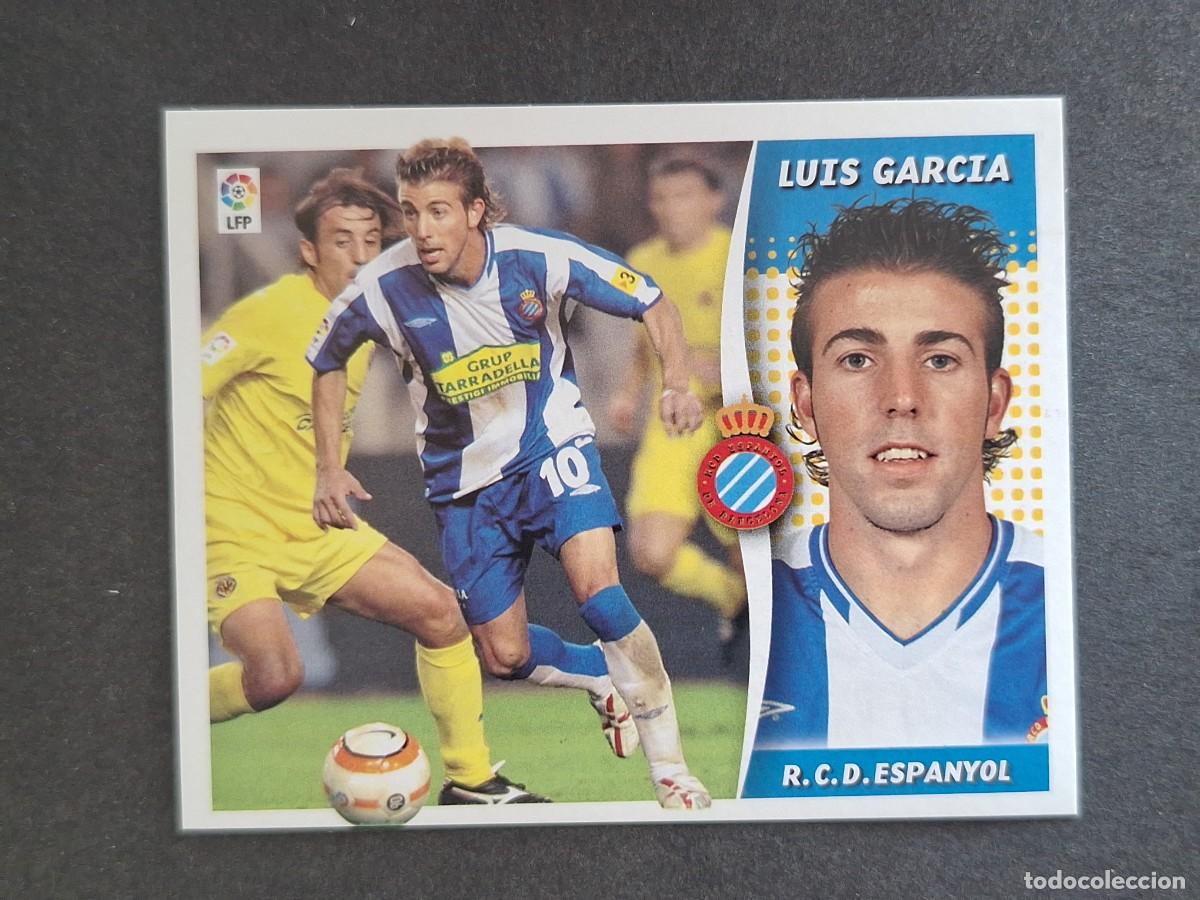 Cromos de f&uacute;tbol: L6 LUIS GARCIA R. C. D. ESPA&Ntilde;OL LIGA ESTE 2006 2007 06 07 NUNCA PEGADO SIN PEGAR