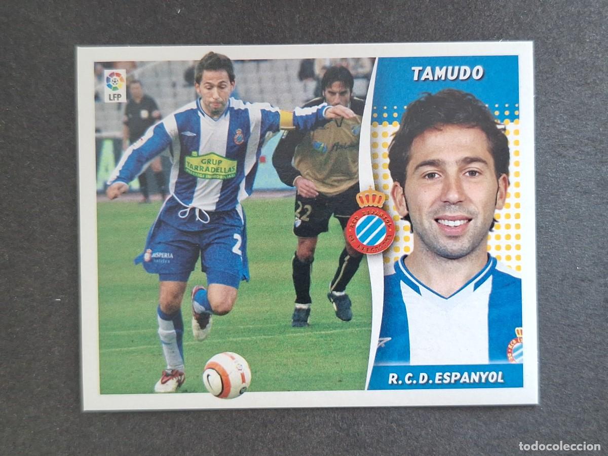 Cromos de f&uacute;tbol: L6 TAMUDO R. C. D. ESPA&Ntilde;OL LIGA ESTE 2006 2007 06 07 NUNCA PEGADO SIN PEGAR