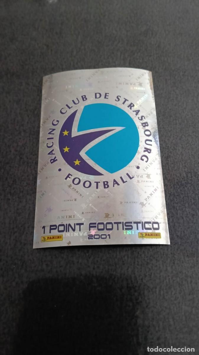 Cromos de f&uacute;tbol: Panini Ligue 1 Foot 2001 Escudo Racing Strasburg 286