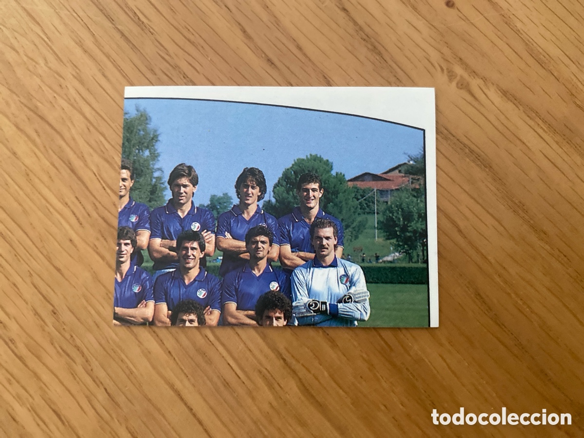 Cromos de f&uacute;tbol: Cromo panini euro 88 Alemania n&uacute;mero 73 Italia - Sticker album eurocup 1988 Germany