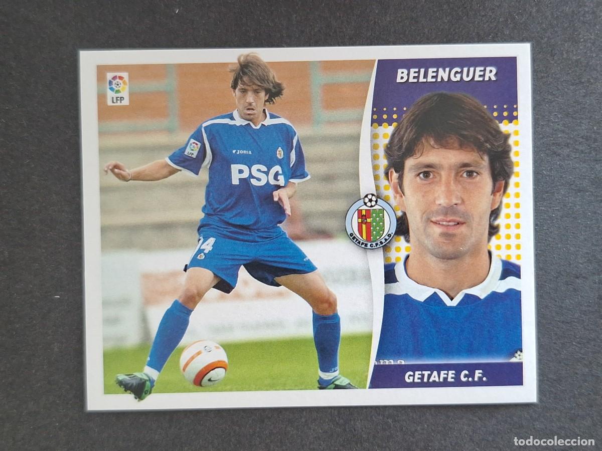 Cromos de f&uacute;tbol: L6 BELENGUER GETAFE C. F. LIGA ESTE 2006 2007 06 07 NUNCA PEGADO SIN PEGAR