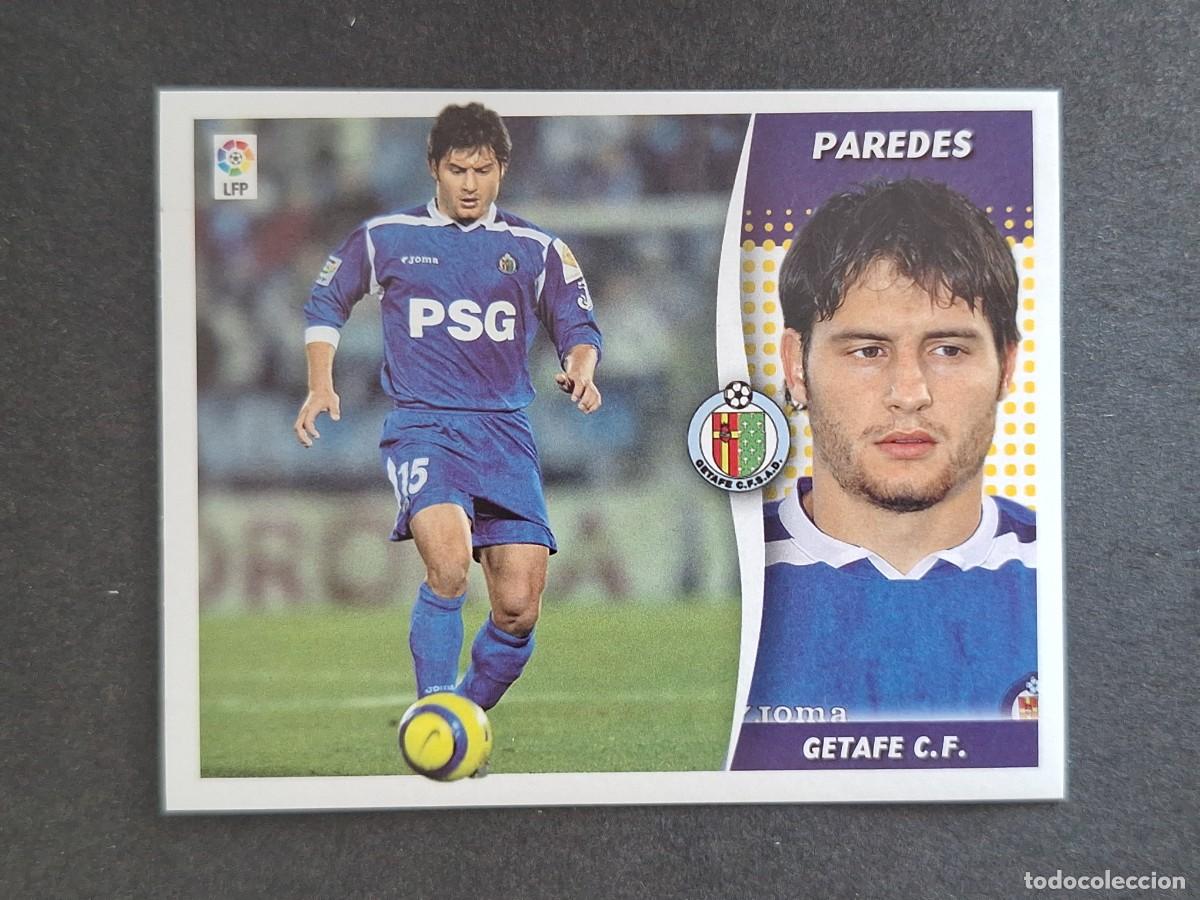 Cartes &agrave; collectionner de Football: L6 PAREDES GETAFE C. F. LIGA ESTE 2006 2007 06 07 NUNCA PEGADO SIN PEGAR