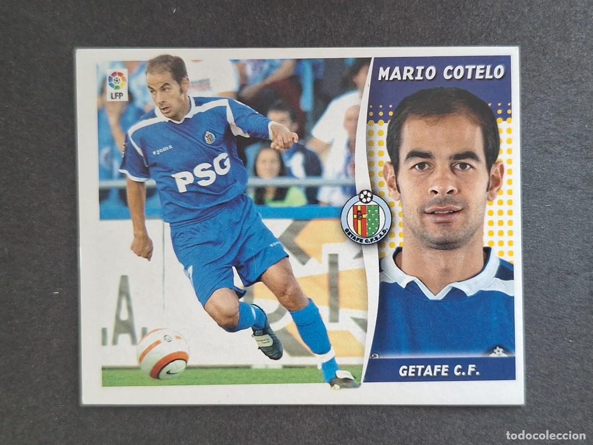 Cartes &agrave; collectionner de Football: L6 MARIO COTELO GETAFE C. F. LIGA ESTE 2006 2007 06 07 NUNCA PEGADO SIN PEGAR