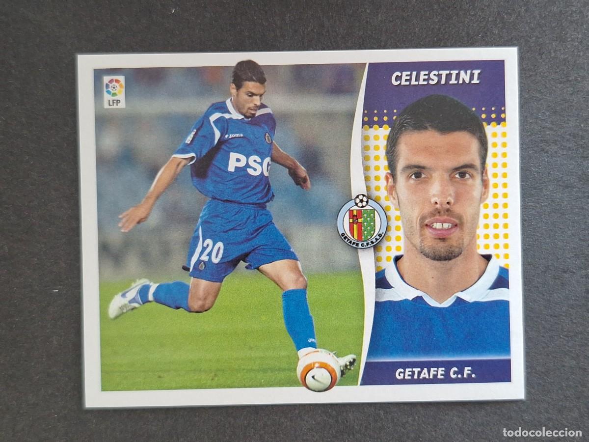 Cartes &agrave; collectionner de Football: L6 CELESTINI GETAFE C. F. LIGA ESTE 2006 2007 06 07 NUNCA PEGADO SIN PEGAR